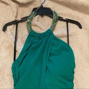 Bebe Emerald Dress
